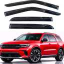KPY Rain Guards Fit for 2011-2026 Dodge Durango, Out-Channel Window Visors Vent Wind Deflectors 4PC, Car Accessories for 11-26 Durango