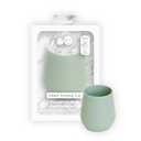 ezpz Tiny Cup (Sage) - 4 months+ - 100% Silicone Training Cup for Infants - Designed by a Pediatric Feeding Specialist - Baby-Led Weaning Essentials & Baby Gifts