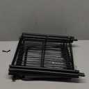 Kitsure Shoe Rack - Stainless Steel Shoe Organizer, Sturdy Shoe Rack for Closet and Front Door Entrance, Free Standing Shoe Shelf, Closet Organizers and Storage, 25.6" Wide - 3 Tier, Black