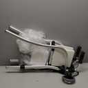 Walkers for Seniors, Folding Standard Walker with Seat, Lightweight Aluminum Mobility Rolling Walker for Seniors and Adults, Compact Travel Walker Height Adjustable, Supports 350 lbsOnly 8LBS (Silver)