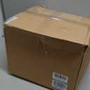 Aspen Creative 33055, Hardback Empire Transitional Spider Lamp Shade, Mushroom Pleated Pleated White, 7" Top x 13" Bottom x 10" Slant