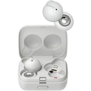 Sony LinkBuds Truly Wireless Earbud Headphones with an Open-Ring Design for Ambient Sounds and Alexa Built-in, Bluetooth Ear Buds Compatible with iPhone and Android, White