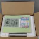 Manual Die Cutting Machine and Embossing Machine, 9'' Opening Size for Cardmaking, Scrapbooking, and DIY Crafts  Foldable Complete Set with A4 Die Cuts, Embossing Folders, and Plates(Pink)