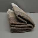 OIAHOMY Large Storage Basket, Cotton Rope Woven Blanket Basket, Toy Bin for Baby Room, Container for Blanket Storage in Living Room, 20''16''12'', Gradient Brown (65L)