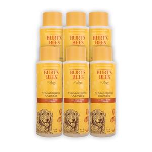 Amazon.com : Burt's Bees for Pets Hypoallergenic Shampoo for Dogs with Shea Butter and Honey, 95% Natural Origin Formulas, Cleanser for Sensitive Dogs - Gentle Dog Wash, 6pk, 16 oz : Pet Supplies