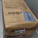 Pamo Babe Pack and Play with Bassinet Baby Playpen Foldable Playard with Changing Table Portable 4 in 1 Baby Playard (Black)