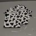 JOYMEMO 13PCs Cow 12 Month Photo Banner - 1st Birthday Baby Banner for Newborn to 12 Months, Cow Print Party Decorations, Farm Barnyard Cowboy Cowgirl First Birthday Party Supplies