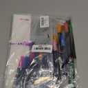 Glitter Markers Outline Pens Metallic, 24 Self Outlining Glitter Pens Adult Coloring Double Line Outline Markers,Gel Sparkle Outliner Shimmer,Teen Gifts Drawing Cool Fun Magic Stuff