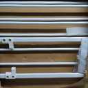 Toddleroo by North States - Deluxe Décor Universal Fit Safety Gate: Hardware Mounted Extra Wide Metal Baby Gate with Tall Baseboard Mounts, Adjustable Child Gate; 38.3" to 72" Wide; 30" Tall; White