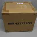 LYNK PROFESSIONAL lite Pull Out Spice Rack Organizer for Inside Kitchen Cabinets - 8-3/8 inch Wide - Slide Out Drawer  Wood/Chrome Sliding Spice Organization for cabinet - Spice Racks - 2 Tier