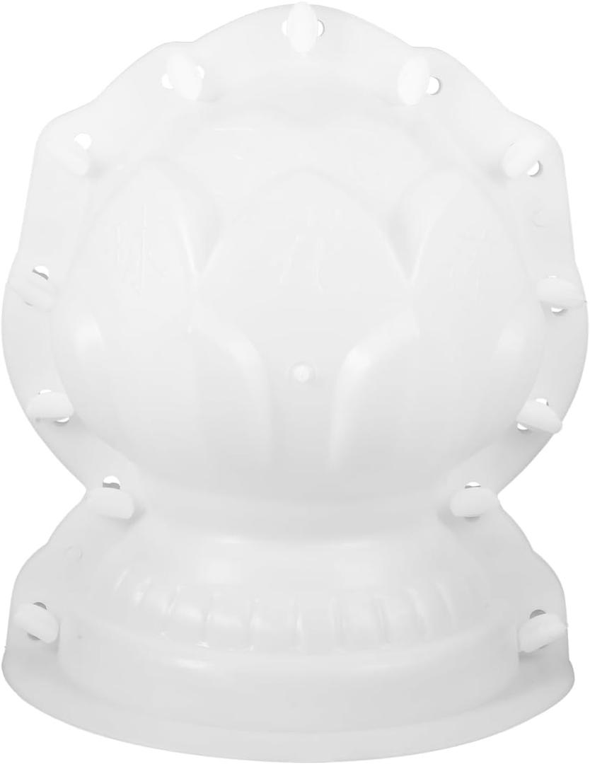 Gadpiparty Lotus Ball Mold for Concrete European Roman Column Sculpture Mold Balcony Railing Decoration 11.81 X 10.62 X 8.66 Inches DIY Garden Cement Gadpiparty Lotus Ball Mold for Concrete European Roman Column Sculpture Mold Balcony Railing Decoration 11.81 X 10.62 X 8.66 Inches DIY Garden Cement