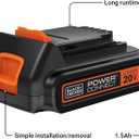 DI B&D 20V MAX HP LIITHIUM N BTRY LBXR20