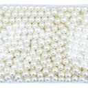 FM FM42 500g/560pcs 12mm No Hole Ivory Simulated Pearl Beads for Crafts