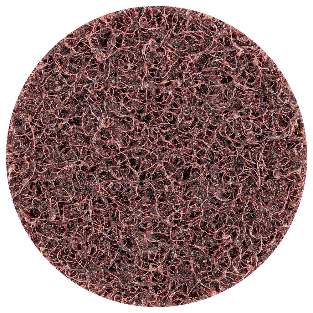 PFERD 43239 Combidisc Non-Woven Quick Change Disc, CDR Type, Aluminum Oxide A, 2" Diameter, Medium Grade (Pack of 50)
