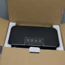 Ahopegarden Indoor Garden Hydroponics Growing System: 10 Pods Plant Germination Kit Herb Vegetable Growth Lamp Countertop with LED Grow Light - Hydrophonic Planter Grower Harvest Lettuce (Black)