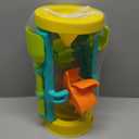 Play Day Kids’ Sand & Water Wheel Tower with Shovel & Rake – Beach Sand Water Toy