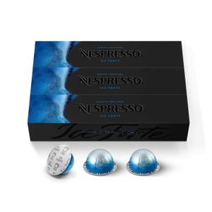 Nespresso Capsules Vertuo, Ice Forte, 30-Count Coffee Pods, Brews 7.8 oz. (EXP 03/31/26)