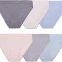 Fruit of the Loom womens Beyondsoft (Regular & Plus Size) Bikini Style Underwear, Bikini - Modal,6 Pack, Assorted Colors, 9 US at Amazon Womens Clothing store