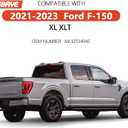 Tail Lights Compatible with 2021-2023 Ford F150 XL/STX/XLT/TREMOR Rear Taillight with Bulb and Wiring Harness Halogen Tail Light Assembly OE: ML3Z13404C ML3Z13404B Right Passenger Side & Blindspot