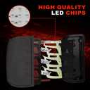 Daikokuya Sequential Full Led tail lights for 2007-2013 GMC Sierra 1500 2500HD 3500HD (Not for Silverado) Starting Animated Rear Light Assembly, Dynamic Turn Signal,Brake Light,Reverse Light Smoked