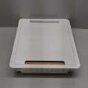 Legrand - OnQ Cable Management, In-Wall Media Box, Dual Purpose Structured Wiring Enclosure, TV Home Theater Recessed Storage Box, 17 Inch, White, ENP1700NA