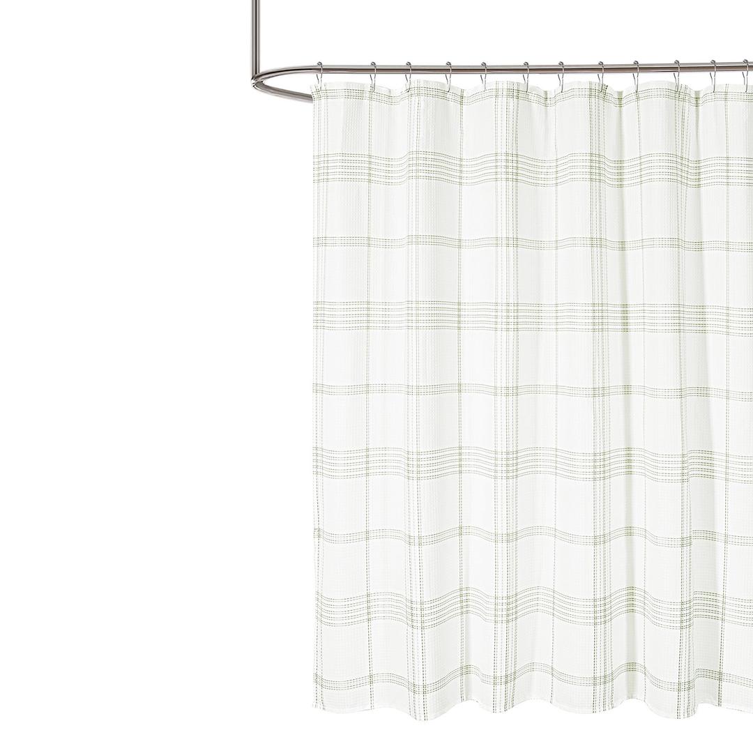 Ecologee Shower Curtain Made of 100% Recycled Polyester. 72"×72"