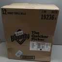 Bounty Quick-Size Paper Towels, White, 12 Family Triple = 40 Regular Rolls