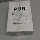PUR Plus Vertical Faucet-Mount Water Filtration System, Lead-Reducing Filter, Easy Installation, 100-Gallon Capacity, Compatible with External Aerators, Grey