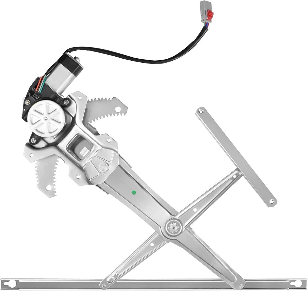 Front Passenger Side Power Window Regulator with Motor (2 Pins) Fit for 1997-2001 Honda CR-V Sport Utility, 741-951 (Front Passenger (RH))