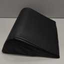 HOMBYS Wedge Bolster Pillow for Legs,Knee Wedge Pillow for Massage Table,Triangle Massage Bolsters for Under Legs,PU Leather Waterproof Foam Tatoo Pillow (Black)