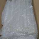 LANLONG 2 Pcs Acrylic Vase Wedding Centrepieces, 23.6in Clear Column Flower Stand Rectangular Display Rack, Cylinder Pedestal Stands for Parties Wedding