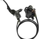 HIAORS Left Hydraulic Disc Brake Master Cylinder Caliper Assembly Replacement for 50cc 70cc 90cc 110cc 125cc Taotao Coolster ATV Sunl Roketa NST Vitacci Peace Cool sports Quad 4 Wheeler Mini Bike Parts