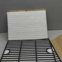 13 x 17 Cast Iron Cooking Grate for Nexgrill 4 Burner 720-0830H 720-0783E Expert 720-0789H 720-0789C, 5 Burner 720-0888N 720-0888S, 17 Inch Grids Replacement for Kenmore 41516106210 Uniflame GBC981