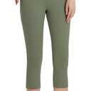 UNWAVER Womens High Waist Yoga Pants with Pockets, Tummy Control Workout Running Yoga Leggings for Women (M)