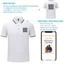Iron-On QR Code Heat Transfer Vinyl for T-Shirts, Hoodies, Tote Bags DIY Wearable Art QR Code Sign for Google Review, Social Media sign, Facebook & Instagram, YouTuber Editable URL, Link to Any Page