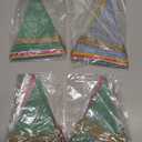 Pennant Banner Flags Pastel - GREATRIL Colorful Triangle Banners for Birthday Easter Classroom School Carnival Garland Outdoor Burlap Bunting Party Decorations 4 Strings