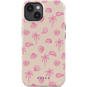 BURGA Phone Case for iPhone 14 Plus - Cute, Trendy, Aesthetic, Pattern Phone Cover, Hard Shell Protection - fits Apple iPhone 14 Plus Case for Women and Men (Beach Please)