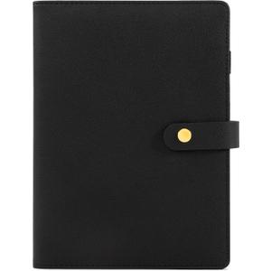 Aesthetic A5 Binder with 6 Golden Rings - Refillable & Sturdy Planner w Pockets Keeps You Perfectly Organized - Mini Notebook Works Great as Photocard Binder for All Your Cards