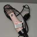 INFINITIPRO BY CONAIR The Knot Dr. All-in-One Travel Friendly Oval Dryer Brush, Hair Dryer & Volumizer, Hot Air Brush