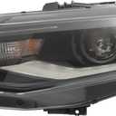 Silscvtt Headlights Assembly Replacement for Chevy Camaro 2016-2018 Camaro ZL1 2019-2022 HID Headlamp with DRL Driver Side GM2502423 84364823