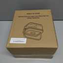 Divided Chilled Serving Tray for Parties,Ice Chilled Party Platter,Ice Serving Bowl with Lid and Handle,Charcuterie Serving Board,Cold Dish Dip for Fruit Seafood Vegetable Shrimp Cocktail Appetizer... (White)