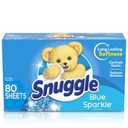 Snuggle Blue Sparkle Dryer Sheets (2 Packs of 80 Counts)
