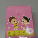 Bluetooth Karaoke Machine Toy for Kids- Mini Karaoke with 2 Wireless Microphone, Voice Changer & LED Lights, Portable Karaoke Mic for 3-8 Year Old Girls, Great for Birthday Home Party (Pink)