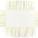 Lush Decor Ruffle Crib Skirt, 16" Drop, Ivory