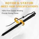 2Pcs Electric Liftgate Actuator Rear Hatch Lift Support Struts Fit for 2019-2021 Toyota RAV4, 2021-2024 Prime Power Tailgate Struts Replace 689200R020 689100R030 689100R060 6892042020