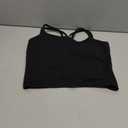 Black Sports Bra For Women Medium