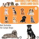 Dog Window Perch with Stairs, Pet Stairs Ramp with Seat, Dog Perch to Look Out Window with Ramp, Lounge Elevated Dogs Bed, Small Pet Step, Multi-Level Platform with Foam Upholstery