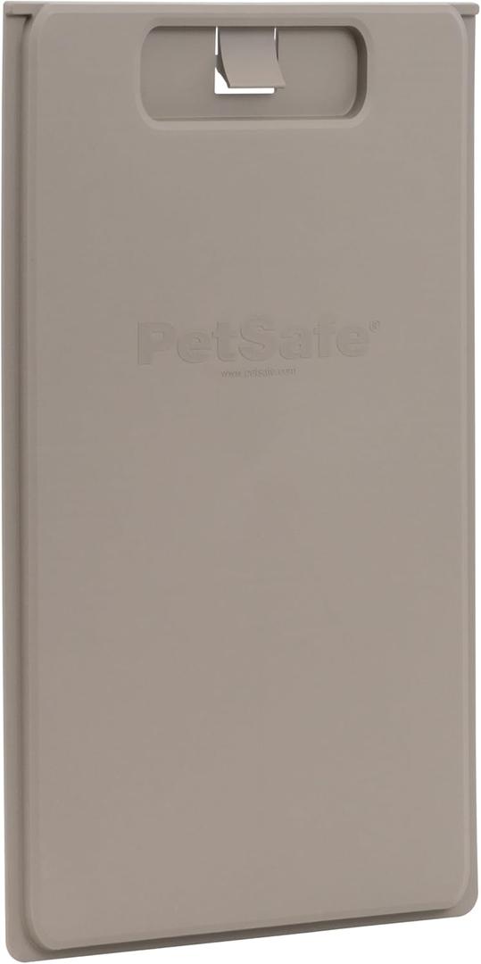 PetSafe Closing Panel Pet Door Cover - Durable, Plastic Dog Door Cover - Rust-Proof - Compatible with Select PetSafe Doors - Large - 10" x 18"