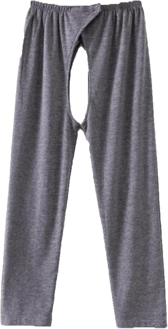 Adult Open Care Pants, Adult Care Trousers, L/Grey, 2XL