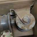 2 Pcs 2" U-Groove Track Wheel, Sliding Door Roller, for Track Sliding Doors and Mechanical Carts (Color Galvanizing)